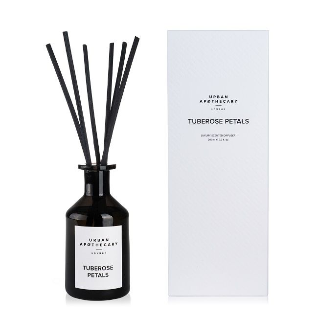 Urban apothecary Tuberose Petals 200 мл - Аромадифузор для оселі з ароматом туберози та зелені 